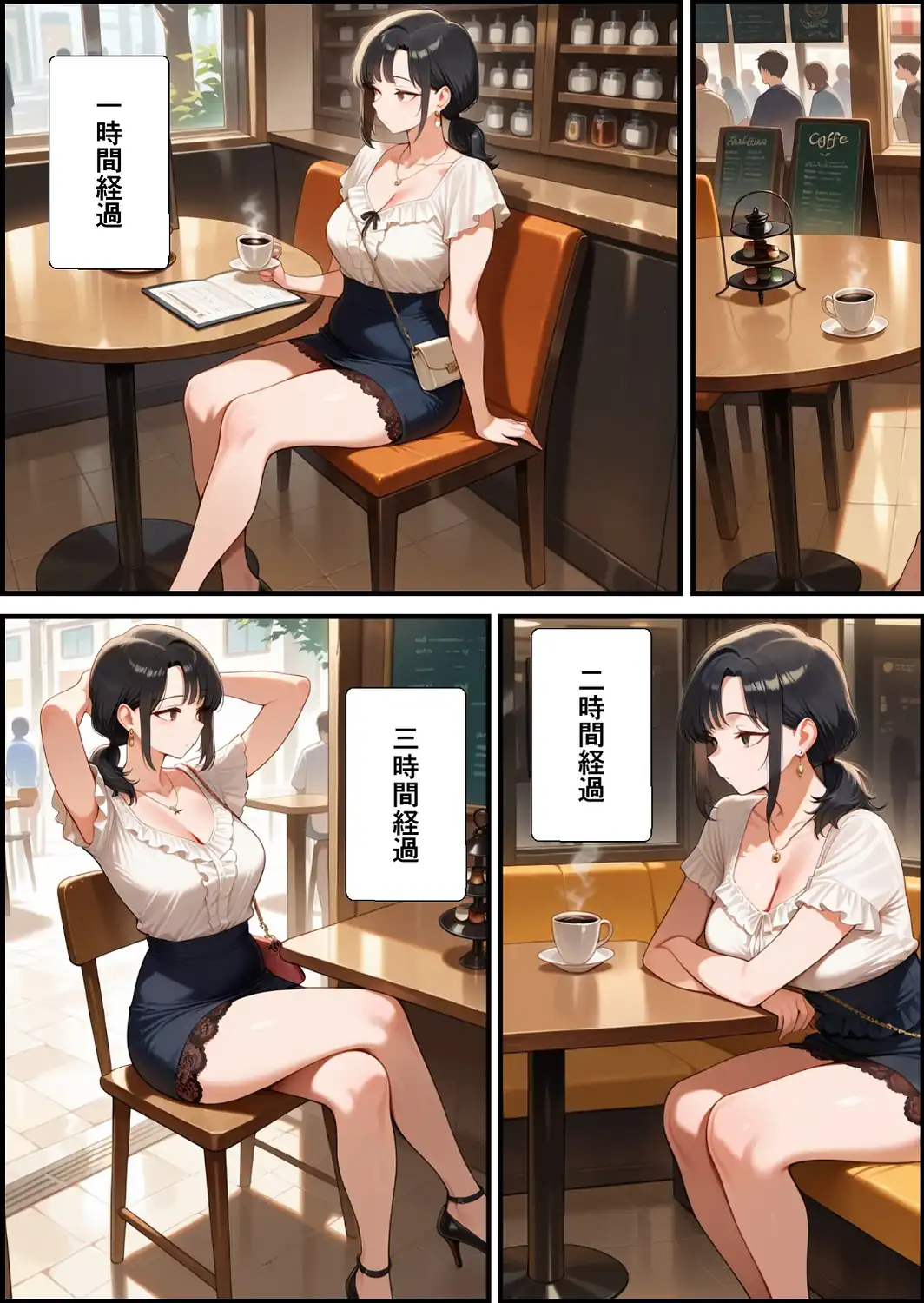 妻が毒オジにナンパされて媚薬を盛られた件【モザイク版】-サンプル画像12