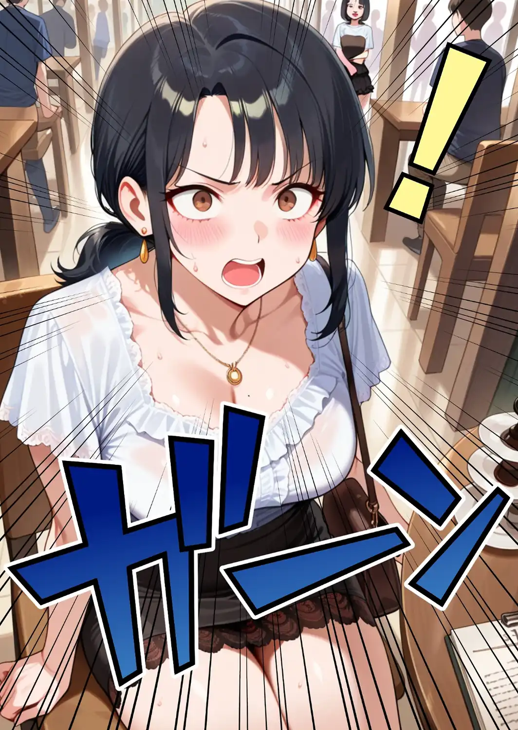 妻が毒オジにナンパされて媚薬を盛られた件【モザイク版】-サンプル画像15