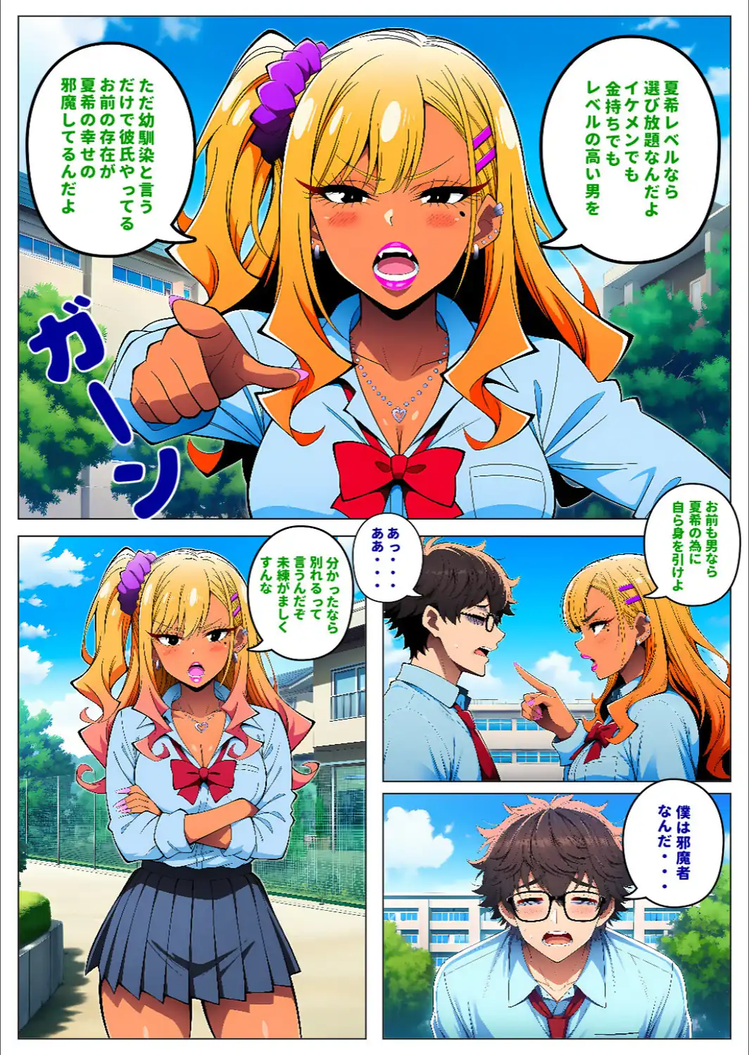 人気読モのギャル幼馴染は、みんなには塩対応なのに僕には世話焼きでデレる【モザイク版】-サンプル画像7