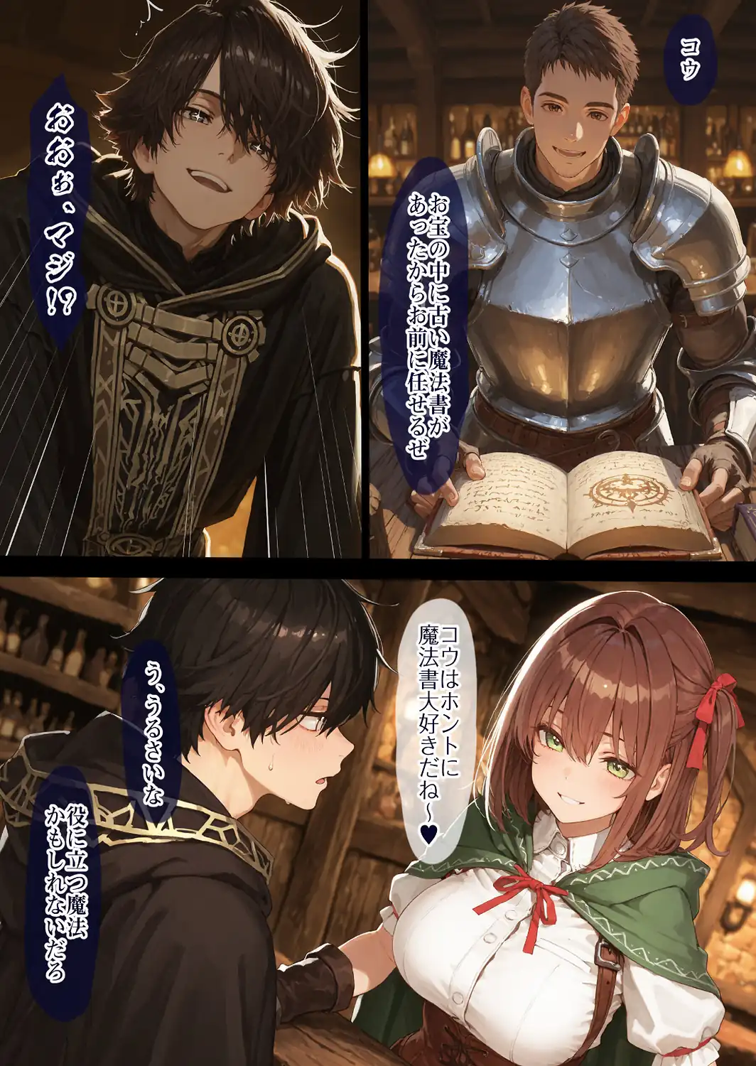 幼馴染冒険者パーティーのお荷物魔法使いオレ 失われた高等魔法スリープを覚えて皆にようやく恩返し！と思ったけど性欲を抑えきれずパーティーメンバーの眠姦孕ませレ○プに使ってしまう◆【モザイク版】-サンプル画像11