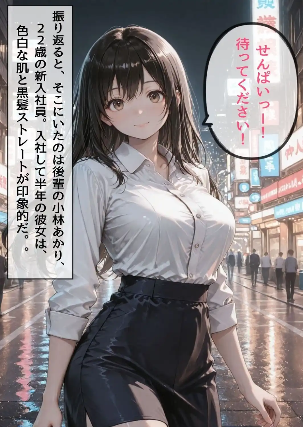 忘年会帰りに酔った勢いで後輩と禁断の合体【モザイク版】-サンプル画像2