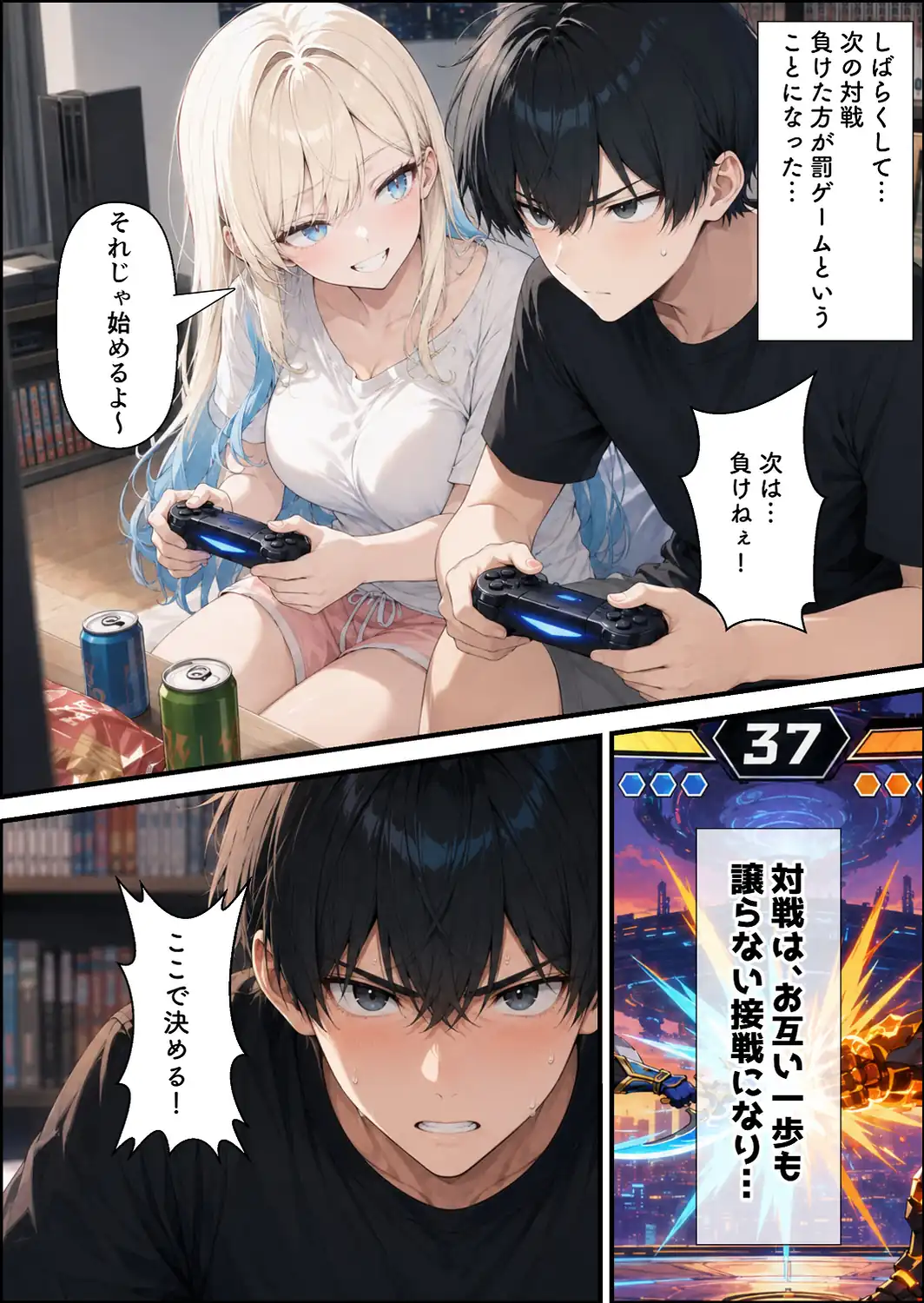 性知識に疎い幼馴染天然ギャルと本気子作りセックスしちゃう話【棒消し修正版】-サンプル画像12