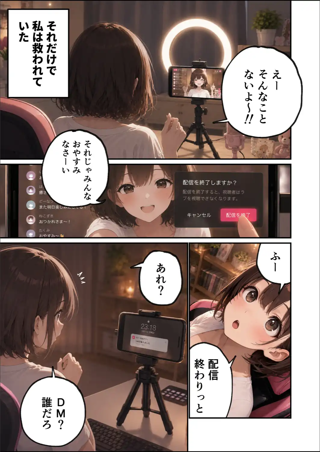 区役所職員だった私が気付いたら配信者になって月額100万円もする！！会員限定サブスクを作っていた話【モザイク版】-サンプル画像10