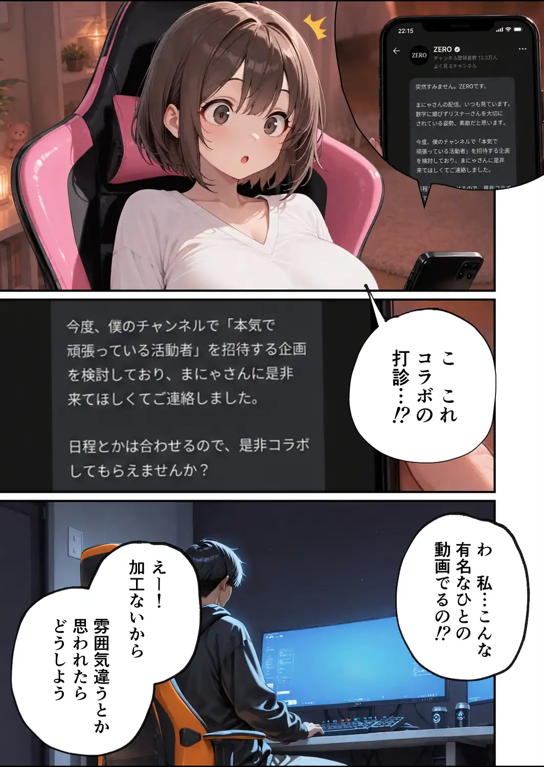 区役所職員だった私が気付いたら配信者になって月額100万円もする！！会員限定サブスクを作っていた話【モザイク版】-サンプル画像12
