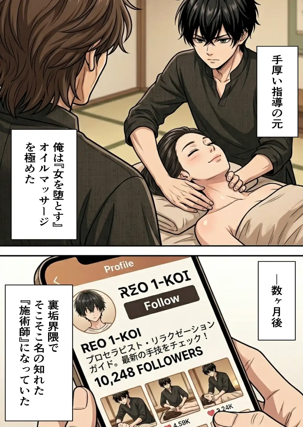 裏垢男子のマッサージで堕ちるミスキャンパス【白抜き修正版】-サンプル画像4