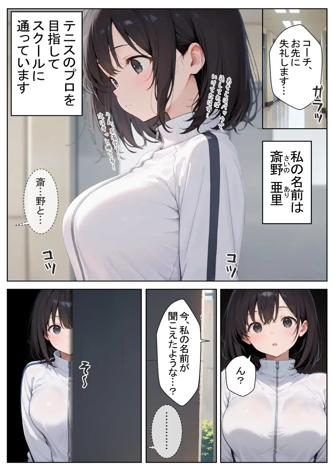発動条件’中出し’の能力で覚醒する少女たち【白抜き修正版】-サンプル画像3