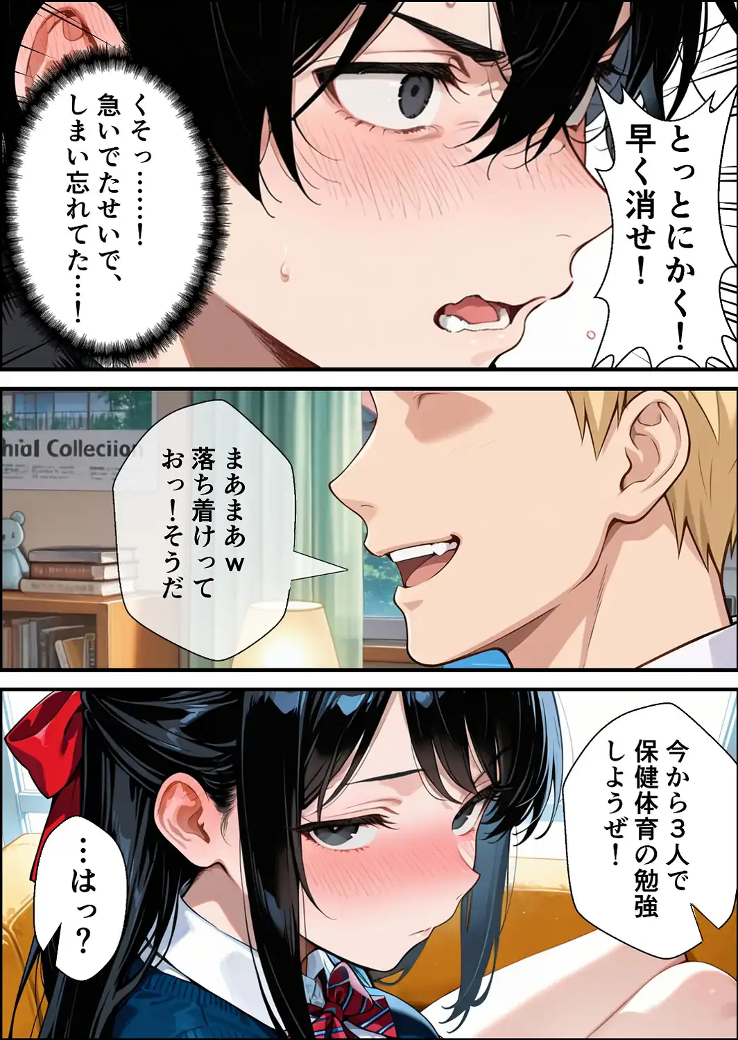 ずっと…大好きだったあの子が俺の目の前で中出しされて…【白抜き修正版】-サンプル画像14