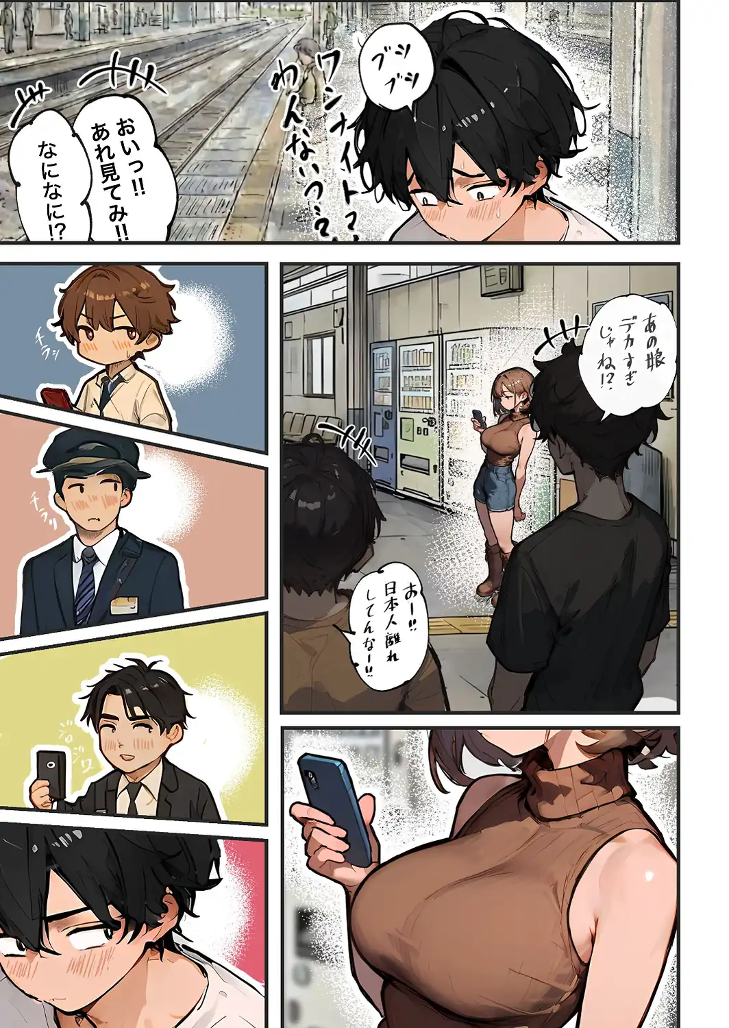 巨乳ガチャ当てちゃいました。2【白抜き修正版】-サンプル画像9