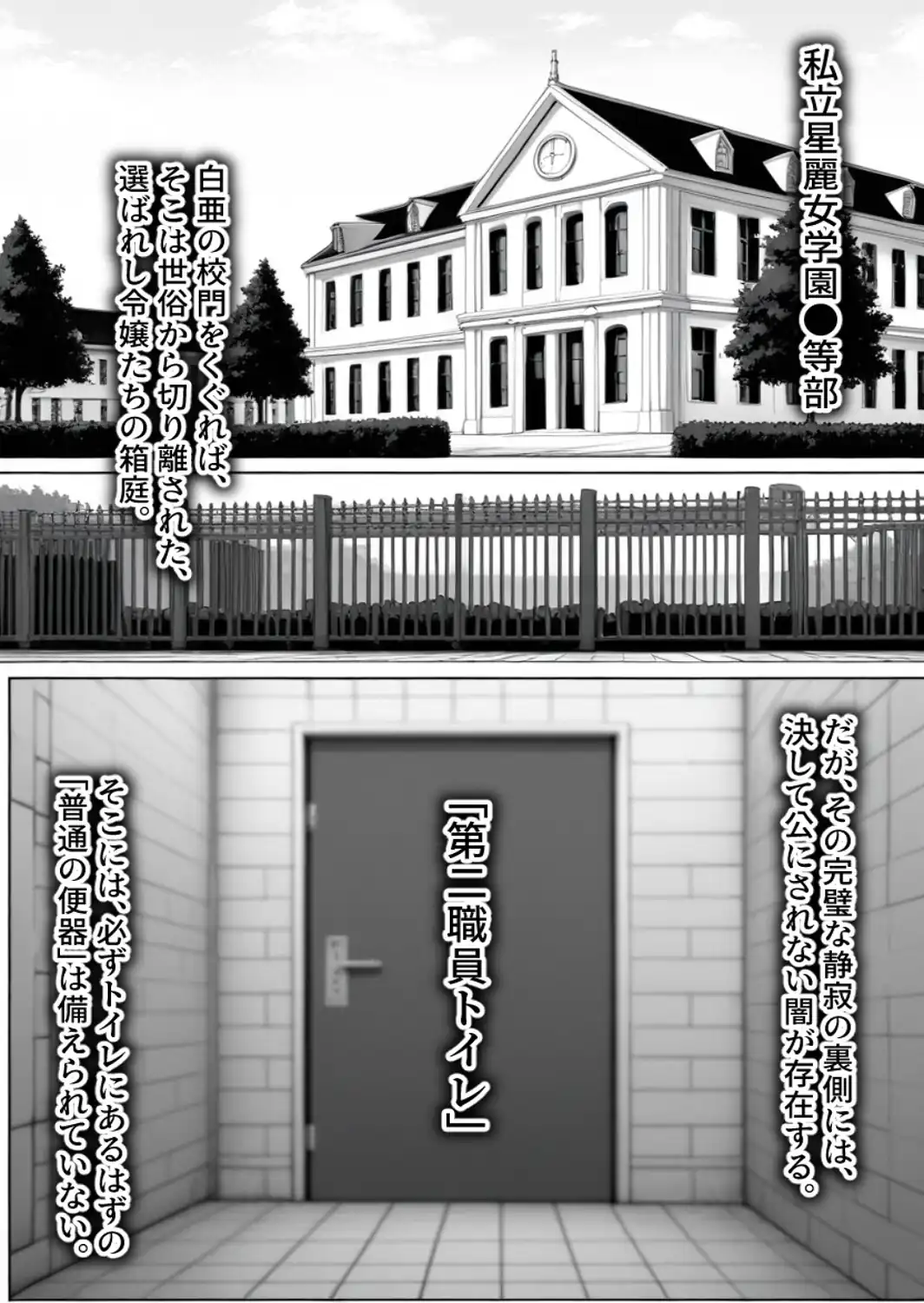 職員トイレの’小’便器〜チャイムが鳴るまで、ただの穴。【モザイク版】-サンプル画像3