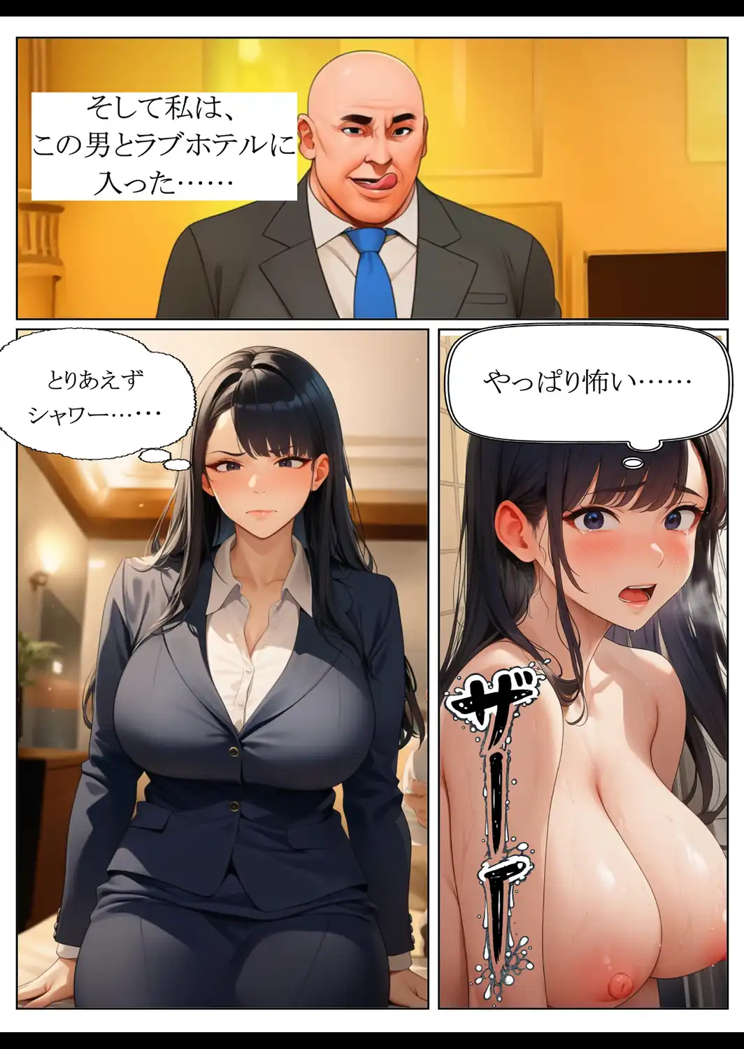 岸谷明日香（37）、卑劣教師に身体を捧げる。【棒消し修正版】-サンプル画像12