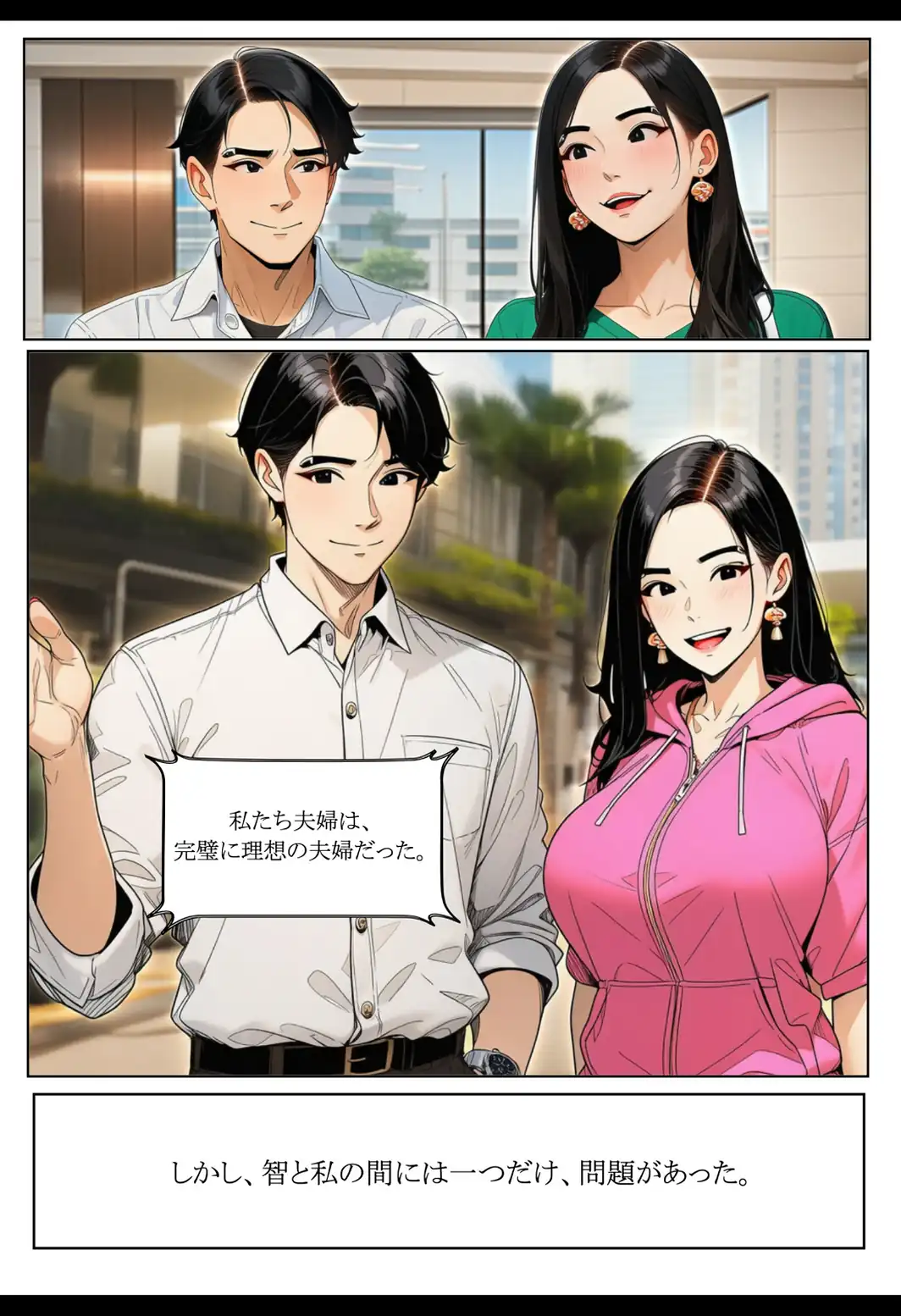 隣人ガチャSSRの人妻・片桐佳織（35）が寝取られるまでの話。【棒消し修正版】-サンプル画像4