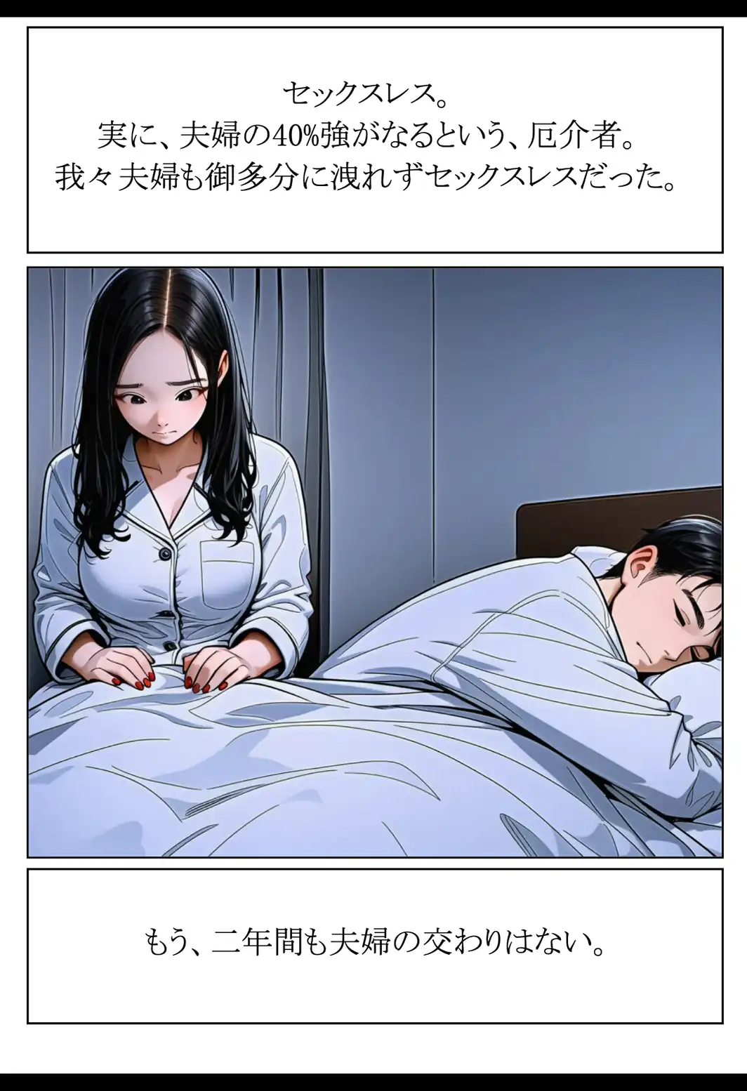 隣人ガチャSSRの人妻・片桐佳織（35）が寝取られるまでの話。【棒消し修正版】-サンプル画像5