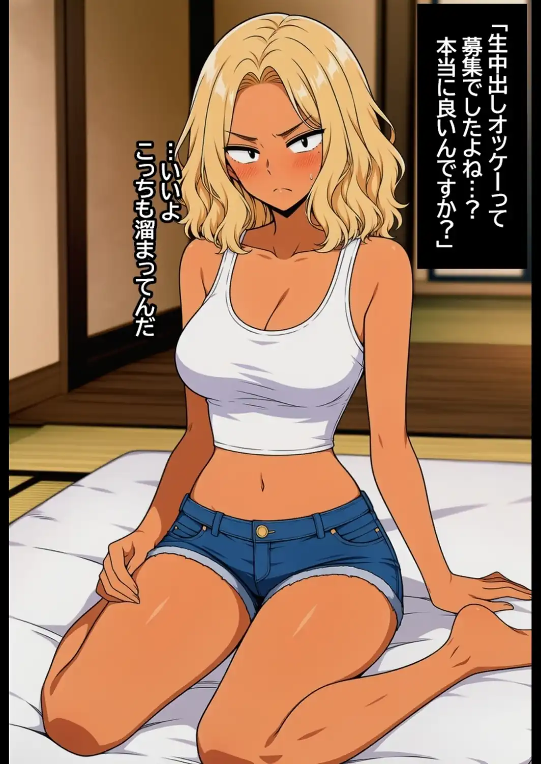 深夜のド〇キにいそうなヤンキー女を孕ませる。【モザイク版】-サンプル画像4