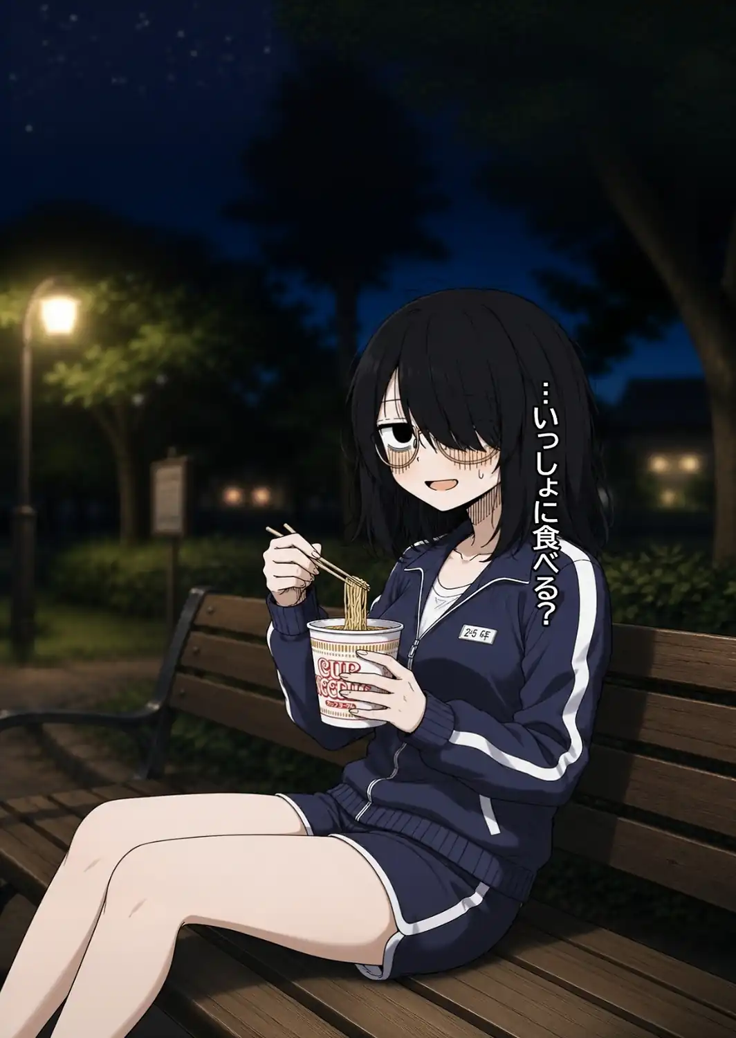 陰キャ眼鏡女を孕ませる。【モザイク版】-サンプル画像15