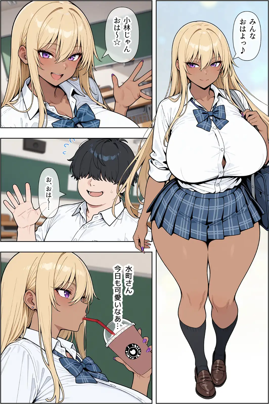 オタクに優しい爆乳ギャルとカメコな僕〜秘密のエロコス撮影会〜【モザイク版】-サンプル画像2