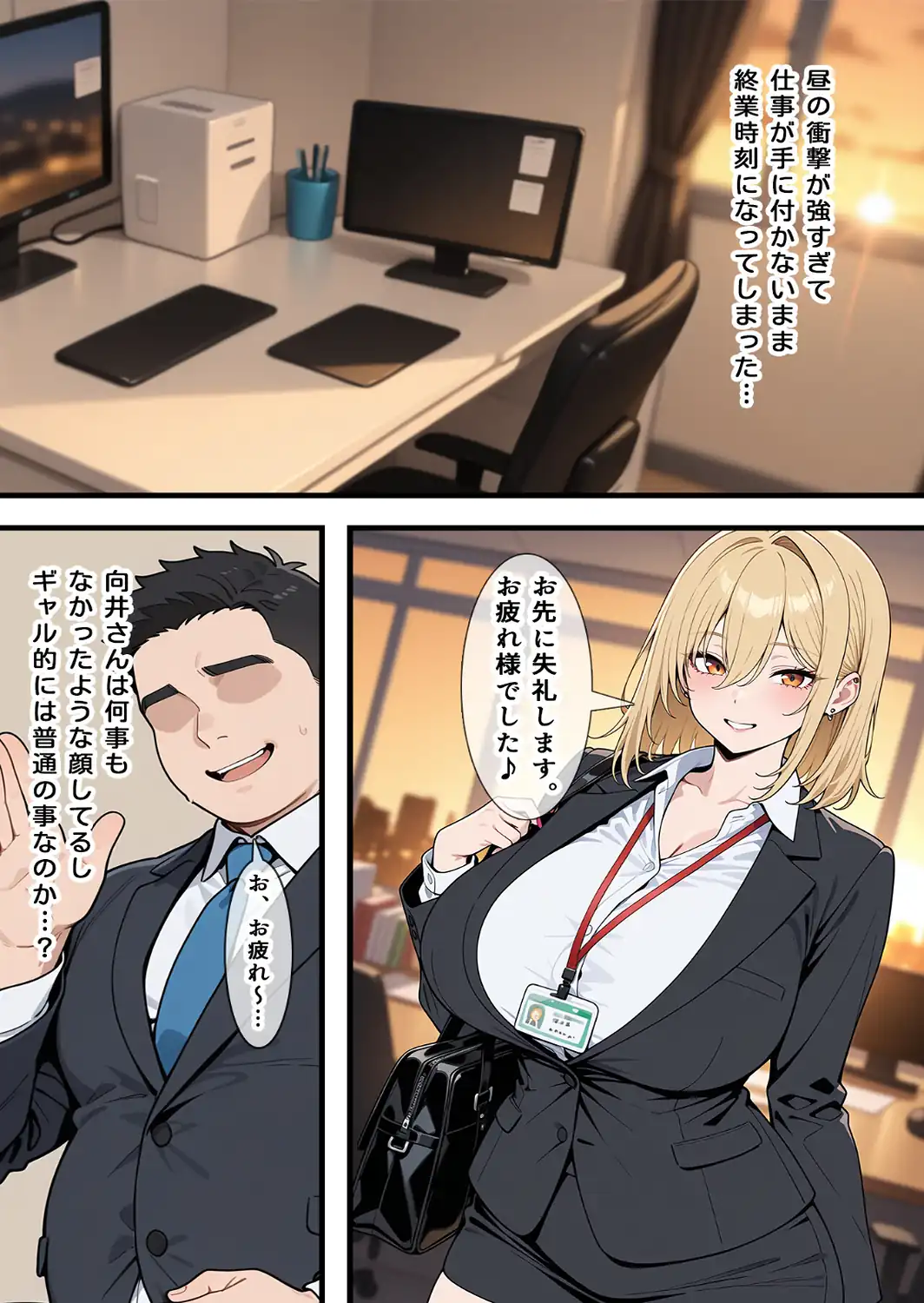 あざとい系新卒ギャルにガチ恋されてしまった話【モザイク版】-サンプル画像7