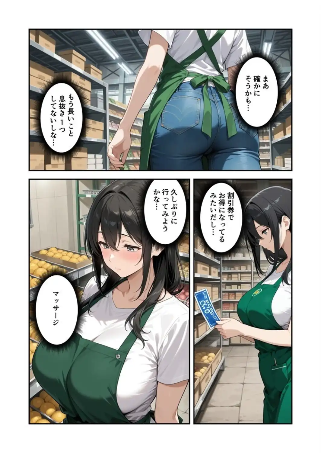 節約上手の真面目な人妻が媚薬暗示マッサージにハマって、どスケベ肉便器になった話【モザイク版】-サンプル画像5