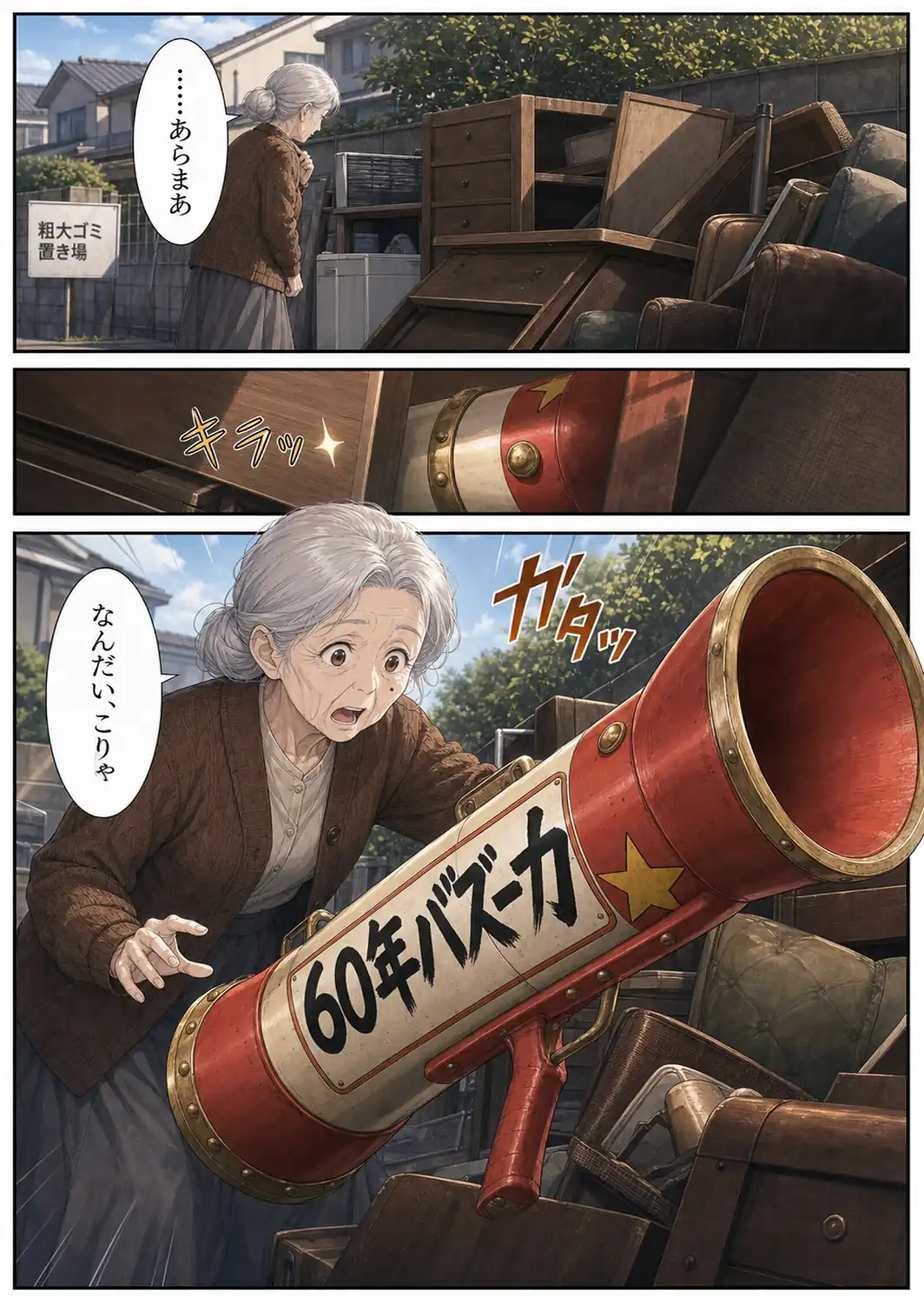 60年バズーカ！〜83歳の元伝説キャバ嬢、若返って無双する〜【モザイク版】-サンプル画像10