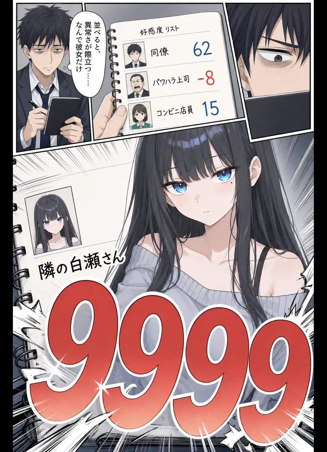 好感度カンスト ―隣の女子大生、俺にだけ9999―【モザイク版】-サンプル画像8