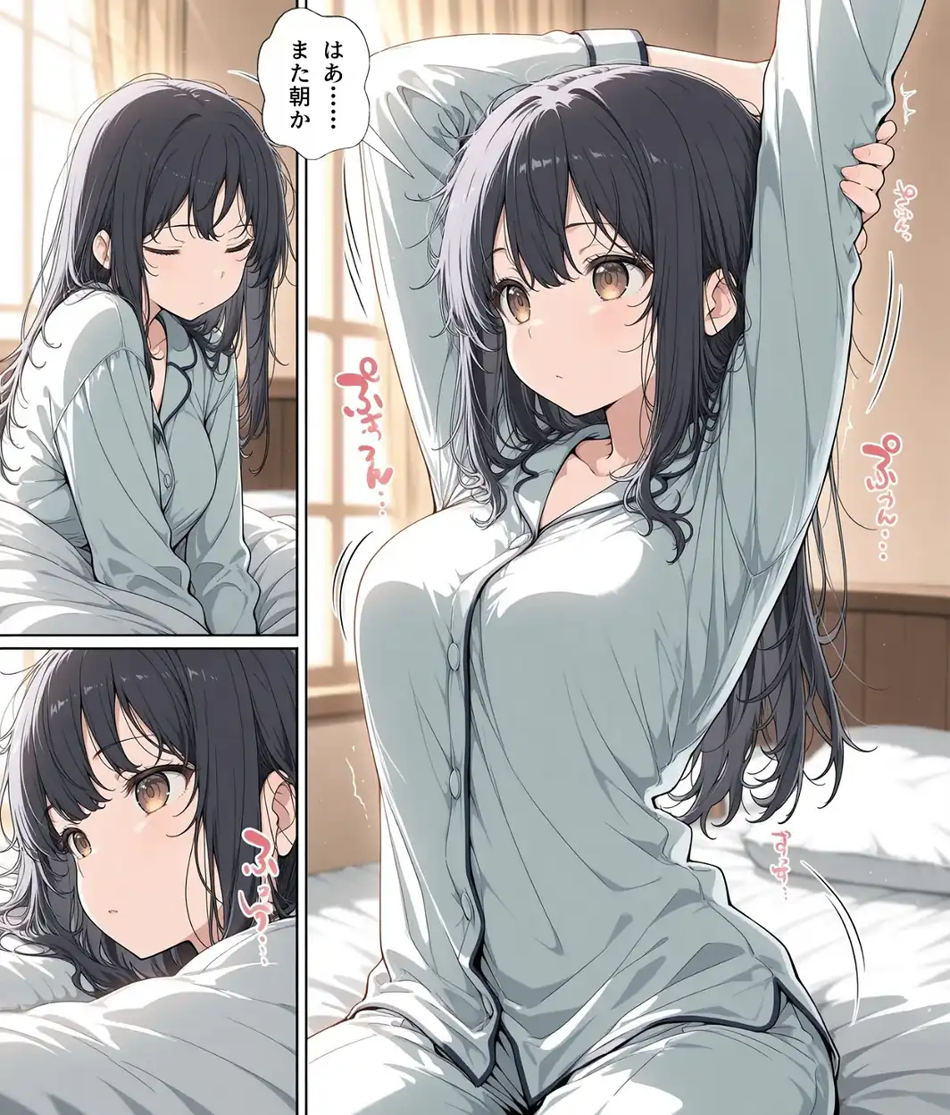 真面目な女子校生が朝の満員電車で執拗に痴●された話【モザイク版】-サンプル画像15