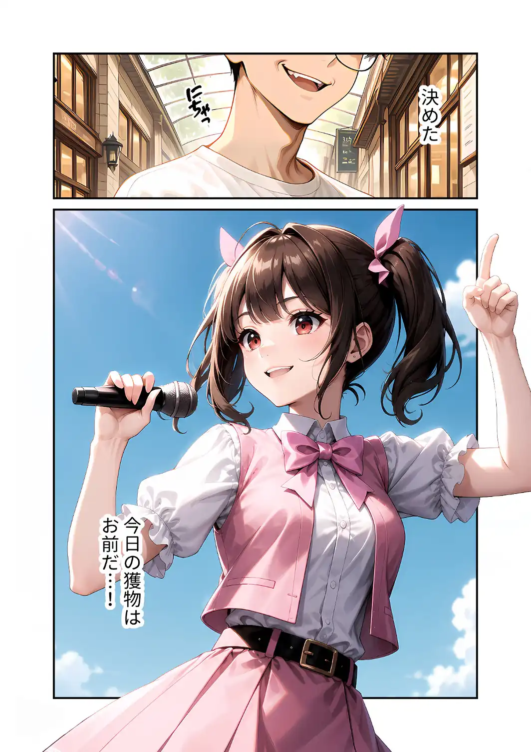 陰キャの僕、透視の力を手に入れる。第二十話 〜同級生アイドルのえっちな腰へこダンス〜 モザイク版-サンプル画像8