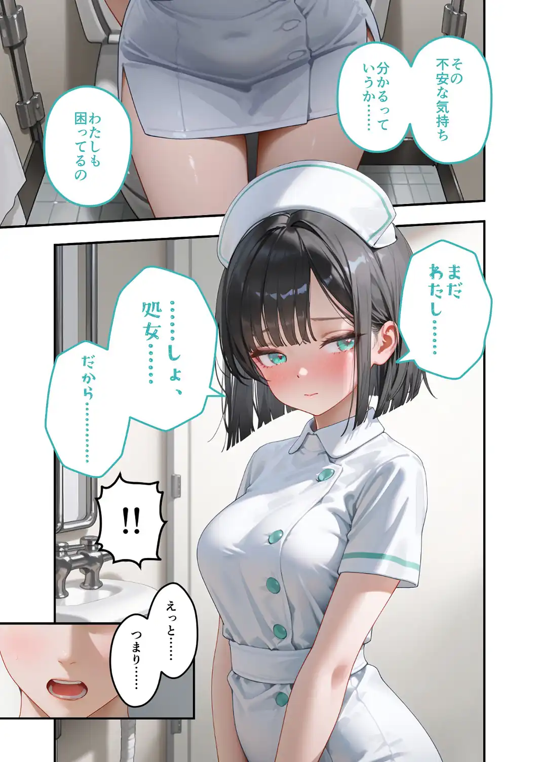 童貞撲滅！セックス・クリニック（9）〜白衣の天使に痴療された僕の童貞〜 モザイク版-サンプル画像15