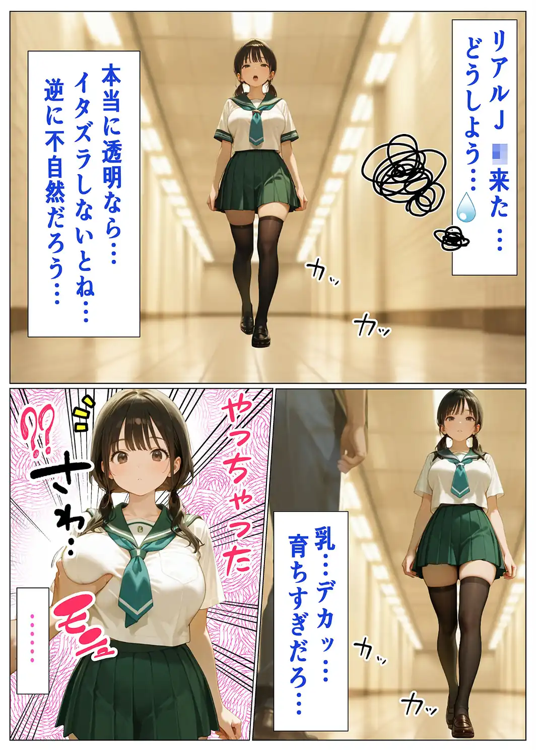 透明人間ドリンク モザイク版-サンプル画像9