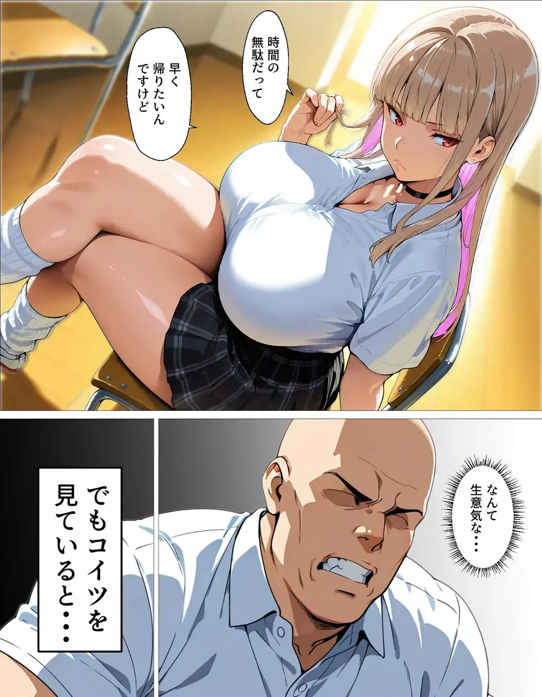 教え子ギャルの裏アカを見つけた話〜竿役契約から始まるガチ恋堕ちSEX〜≪電子単行本≫-サンプル画像9