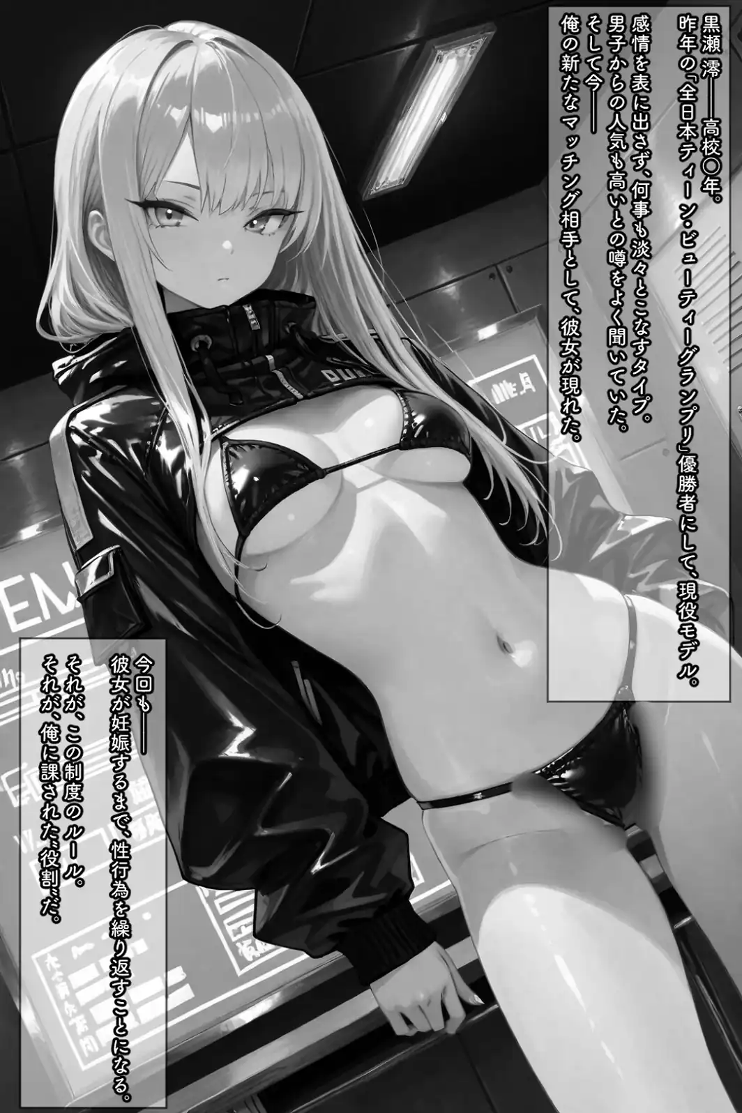 セイ☆イクセイ！〜性教育推進委員会〜 黒瀬 澪 編【白抜き修正版】-サンプル画像3