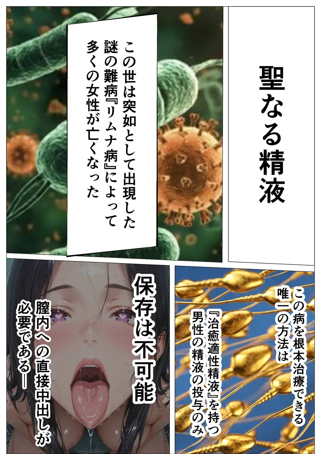 精液治療〜治療と称して放尿アクメするまで母娘を犯してみた〜【モザイク版】-サンプル画像1