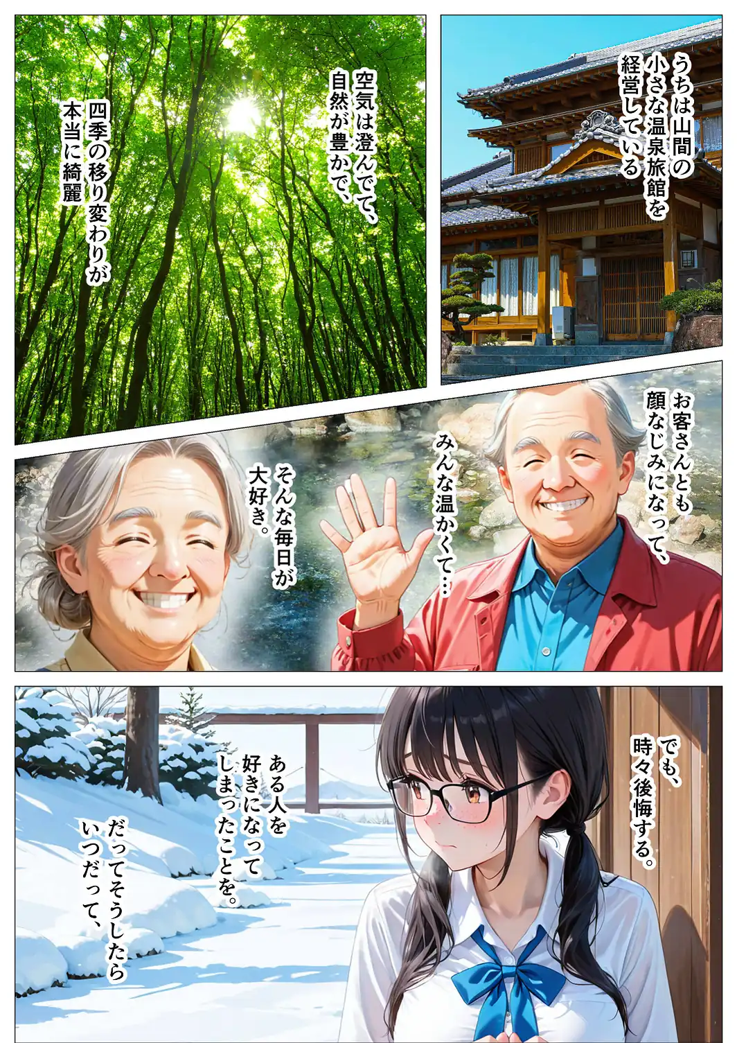 元上司に隠れて大事な巨乳JK愛娘を放尿アクメさせてみた話【モザイク版】-サンプル画像3