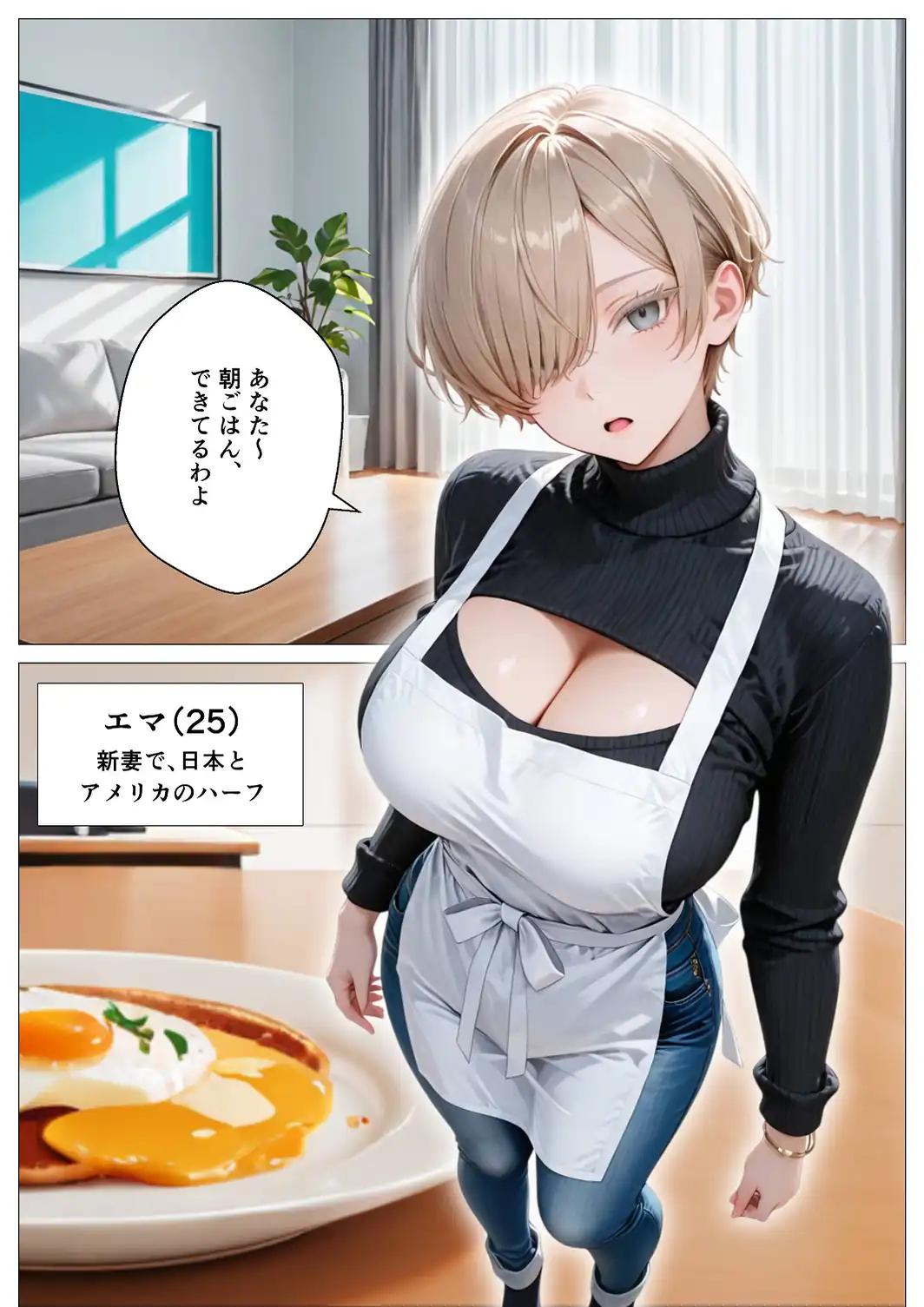 キモ義兄と強●同居〜初めてのデカチンで汗だく本気セックス、乳首ビンビン放尿アクメに堕ちた新妻〜【モザイク版】-サンプル画像2