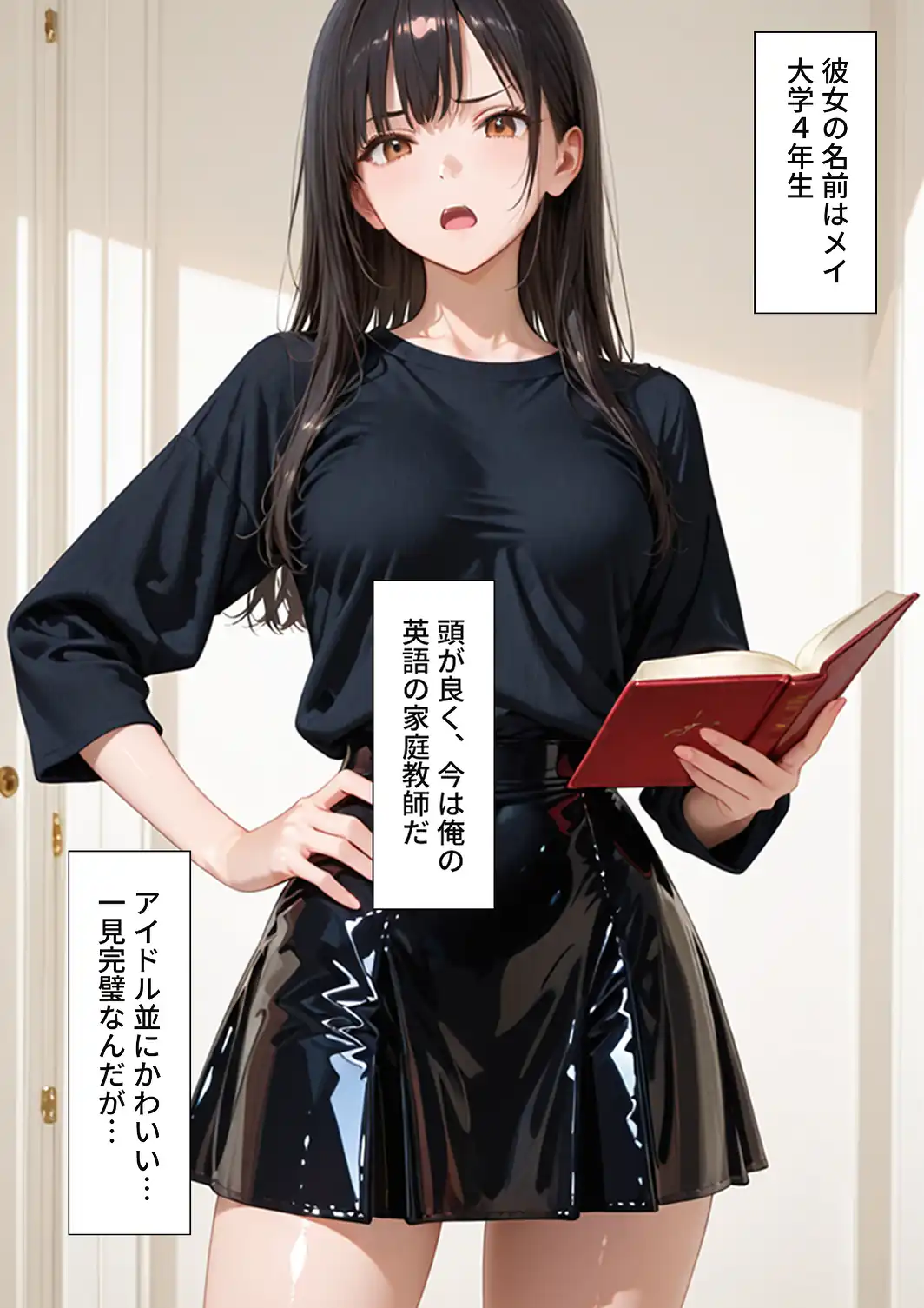 デリヘル呼んだら生意気な家庭教師が来た【モザイク版】-サンプル画像1