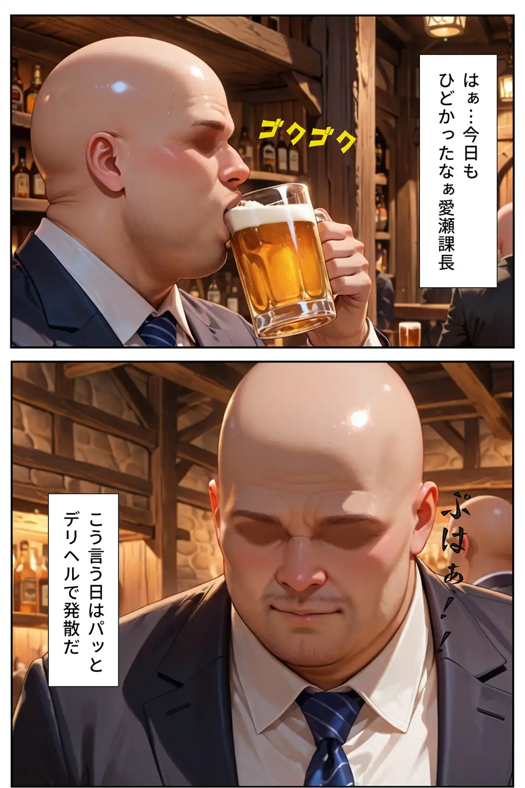 デリヘルを呼んだら性悪な上司が来た【モザイク版】-サンプル画像4