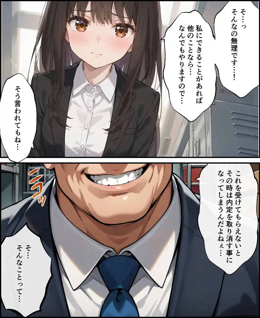 配属先は「奉仕部」でした 〜福利厚生で新入社員とH仕放題の会社〜【モザイク版】-サンプル画像2