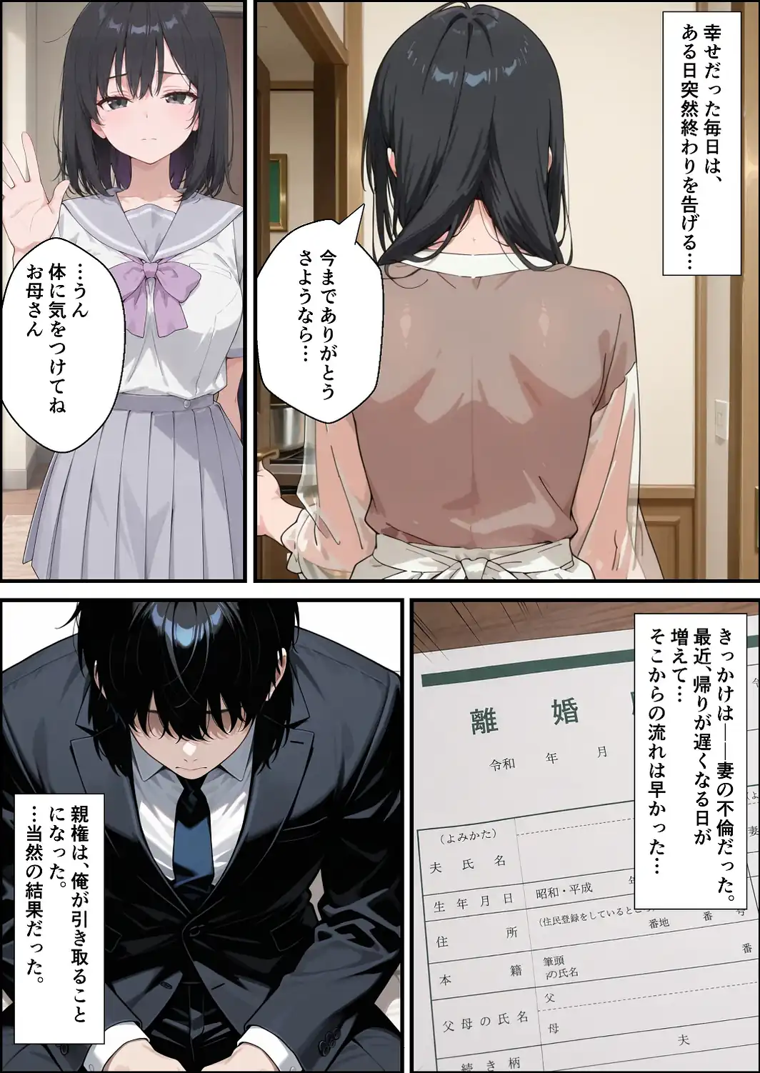 歪愛 〜 愛する娘は托卵の子 〜【白抜き修正版】-サンプル画像1