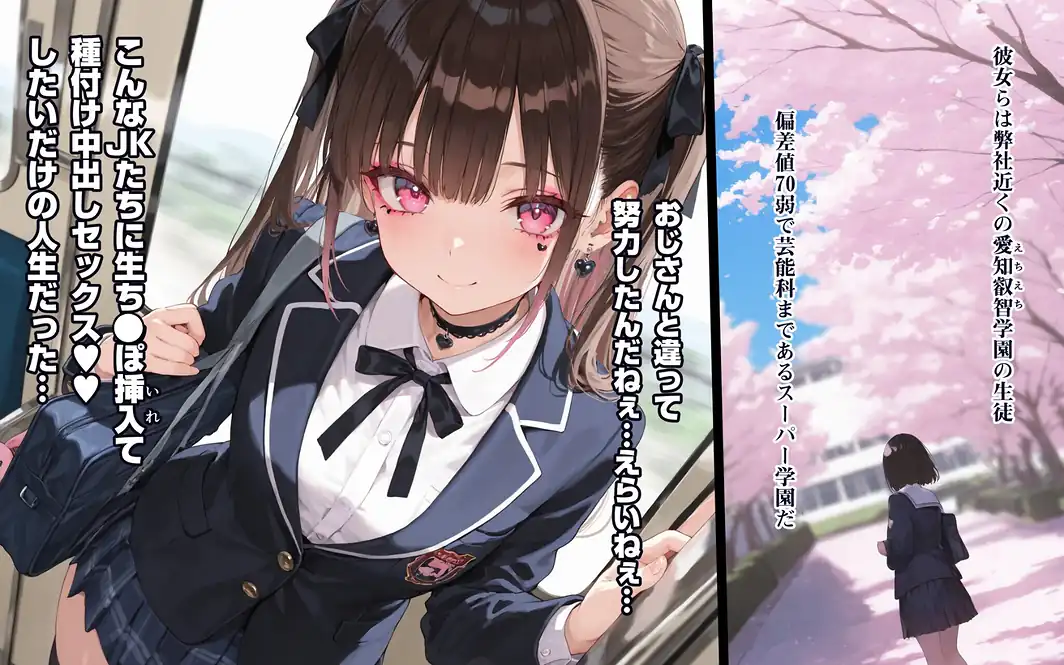 2年H組裏JKフーゾクやってま〜す◆【えちえち学園 愛乳祭】【白抜き修正版】-サンプル画像8
