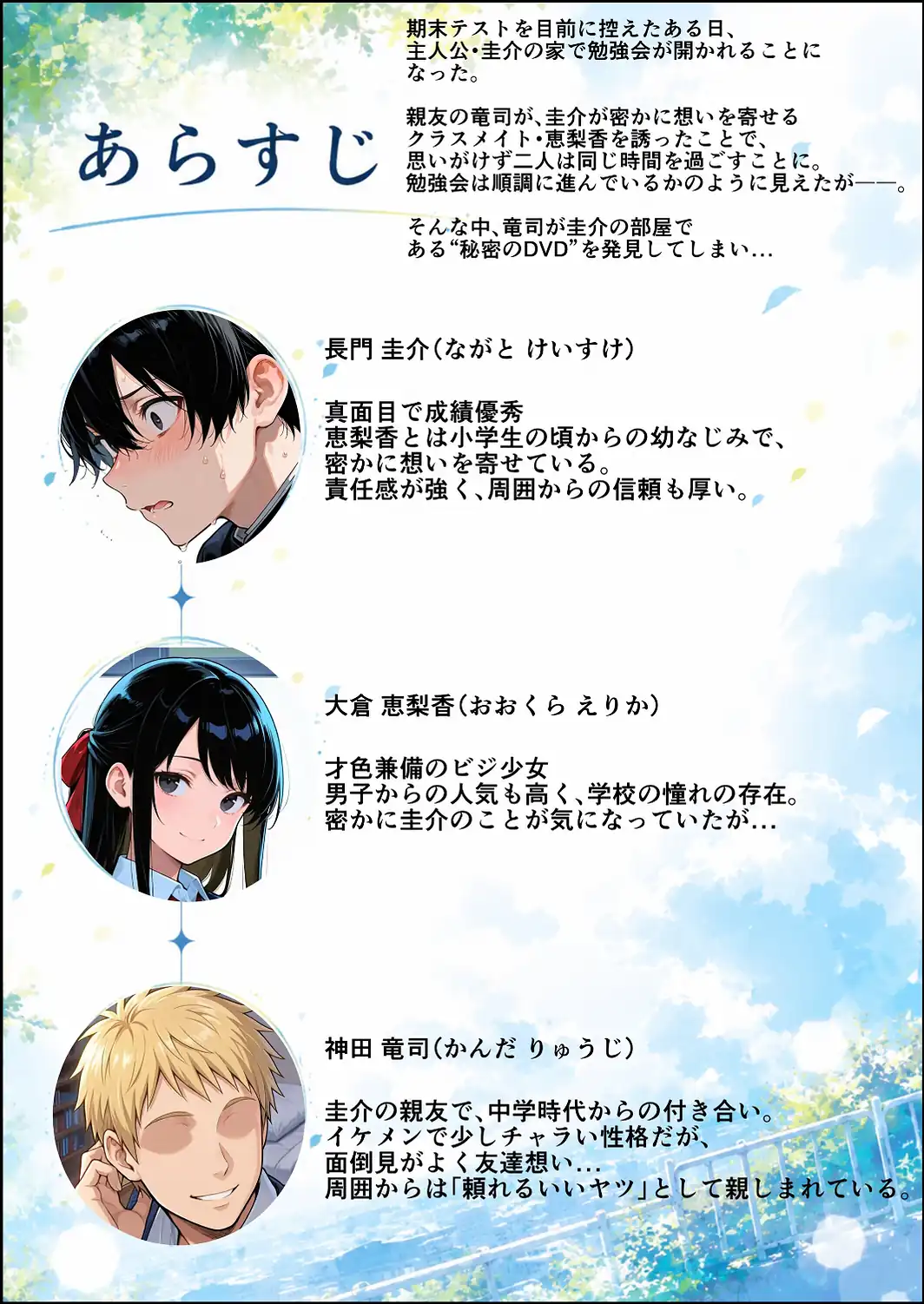ずっと…大好きだったあの子が俺の目の前で中出しされて… 2【白抜き修正版】-サンプル画像1