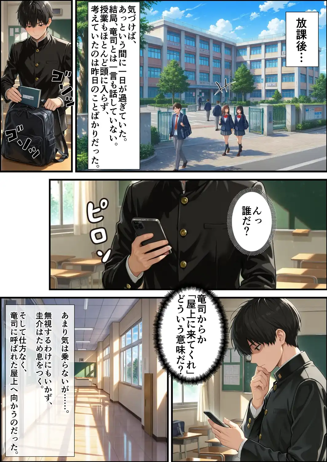 ずっと…大好きだったあの子が俺の目の前で中出しされて… 2【白抜き修正版】-サンプル画像5