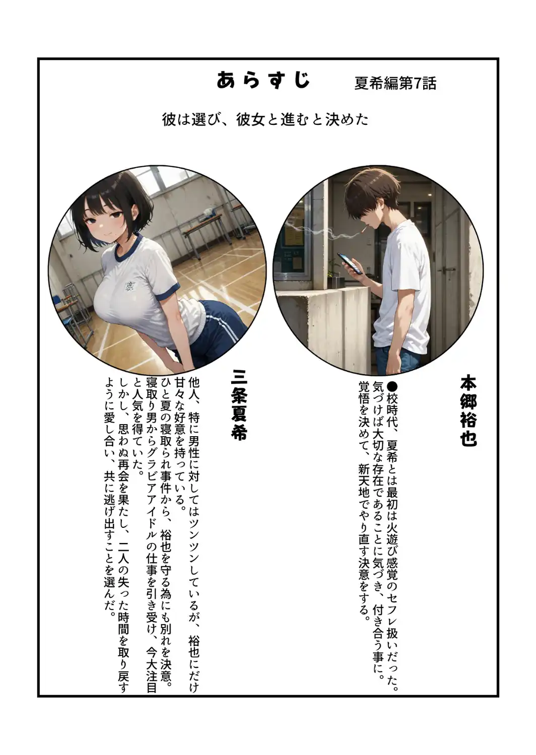 俺だけの事が大大大好きなクーデレ後輩ー運命の夜編ー【白抜き修正版】-サンプル画像1
