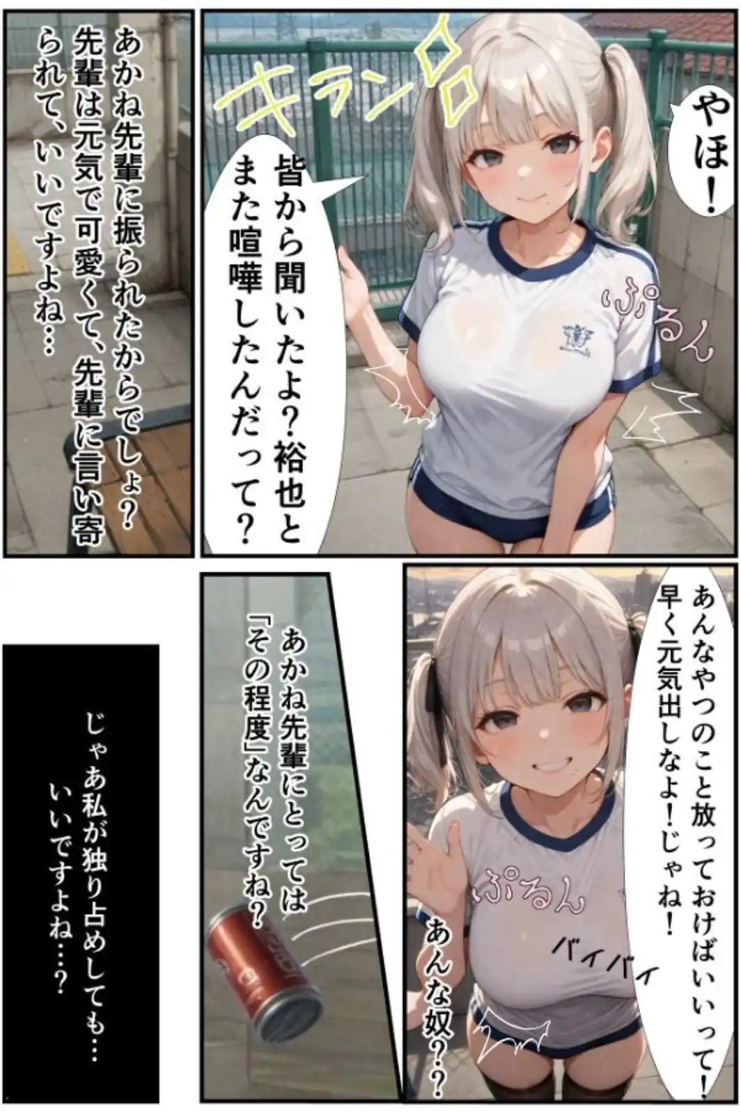 クール長身巨乳な後輩をズブズブに依存させる話【白抜き修正版】-サンプル画像10