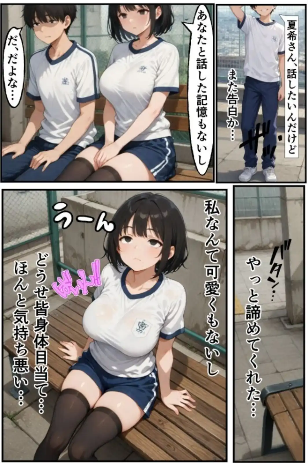 クール長身巨乳な後輩をズブズブに依存させる話【白抜き修正版】-サンプル画像9