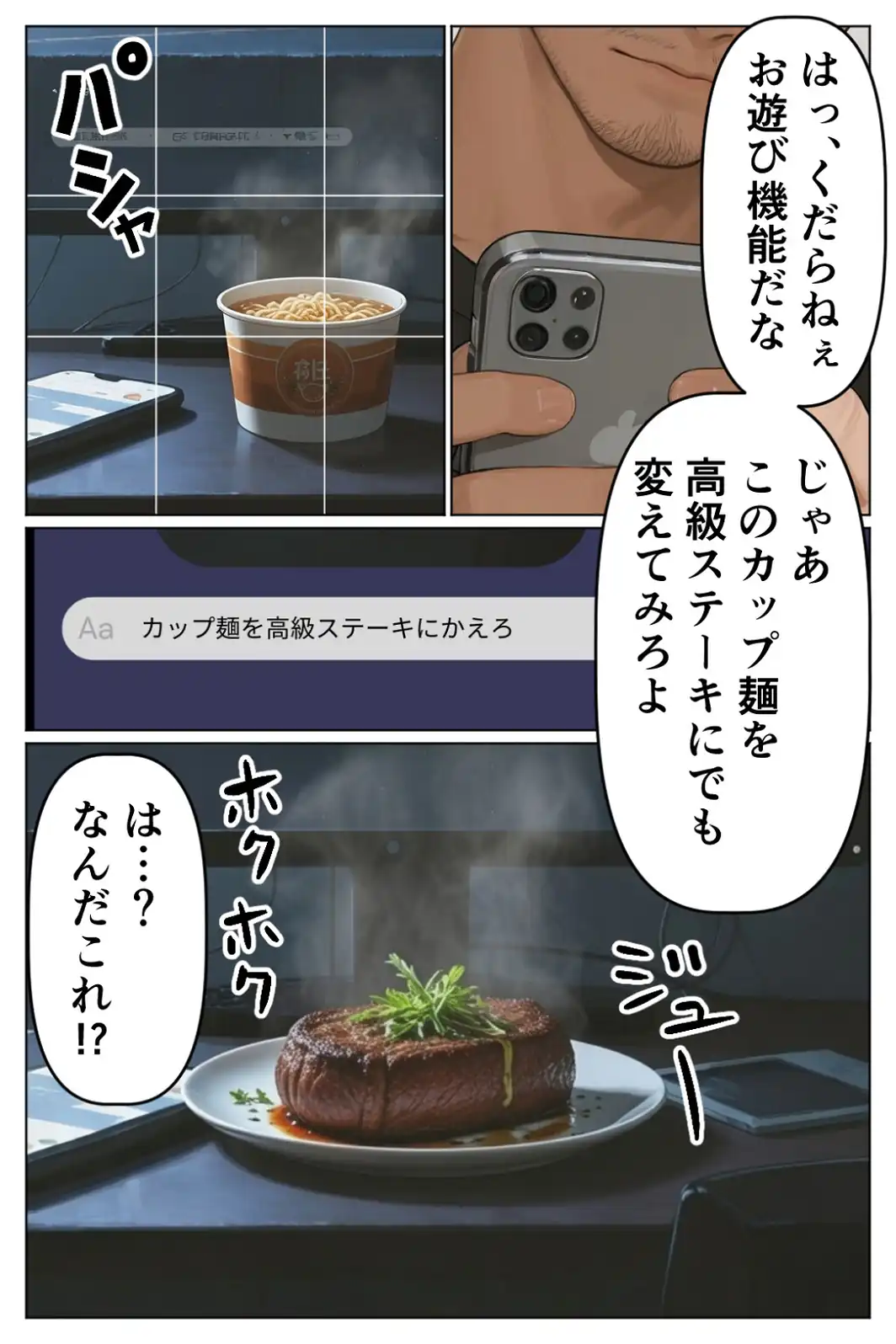 AIで現実改変！彼氏の目の前で開脚挿入〜NTRもコスプレもヤリ放題〜【白抜き修正版】-サンプル画像2