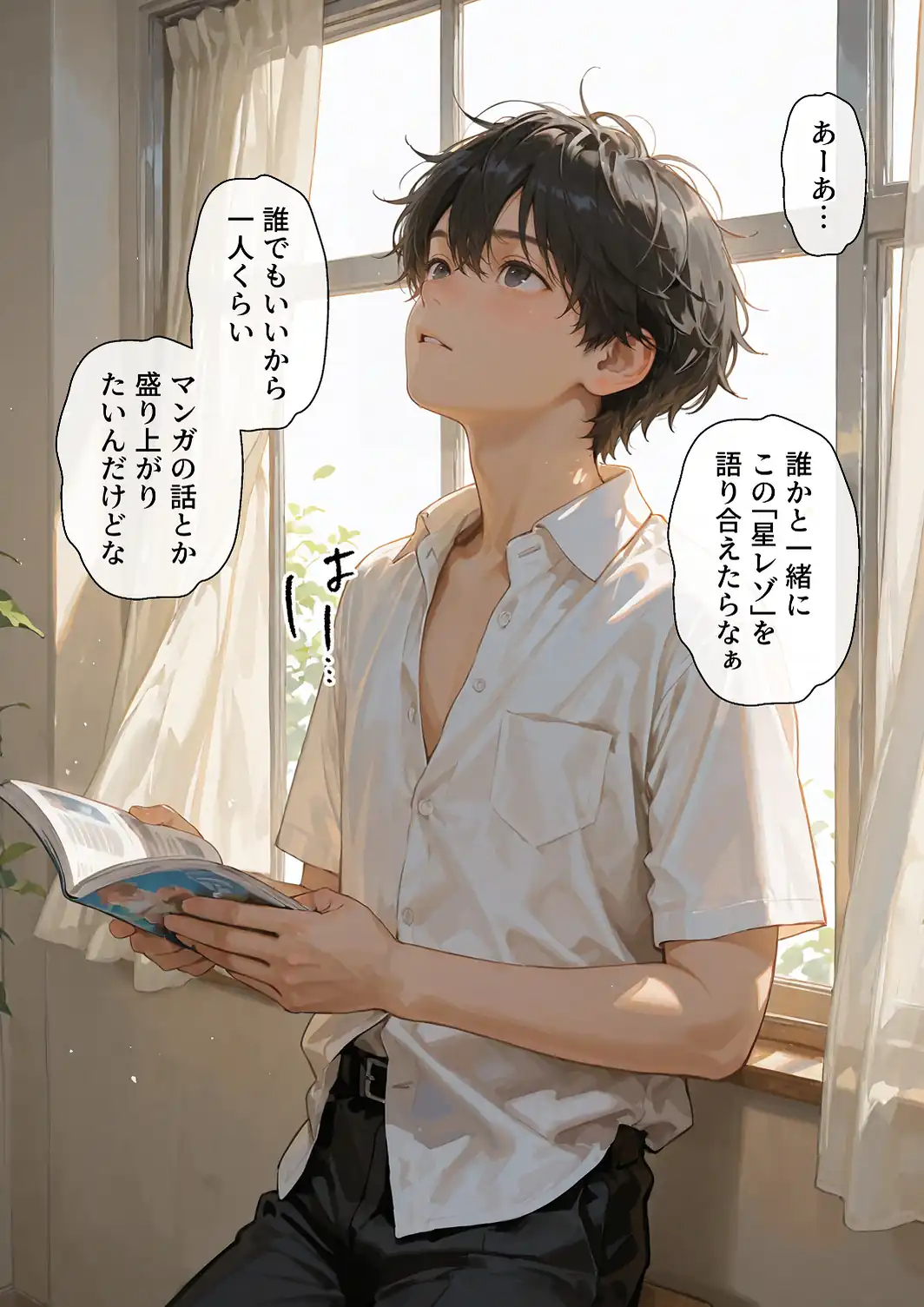 処女と童貞のオタクな二人が発情し過ぎて精液まみれになった件【モザイク版】-サンプル画像7