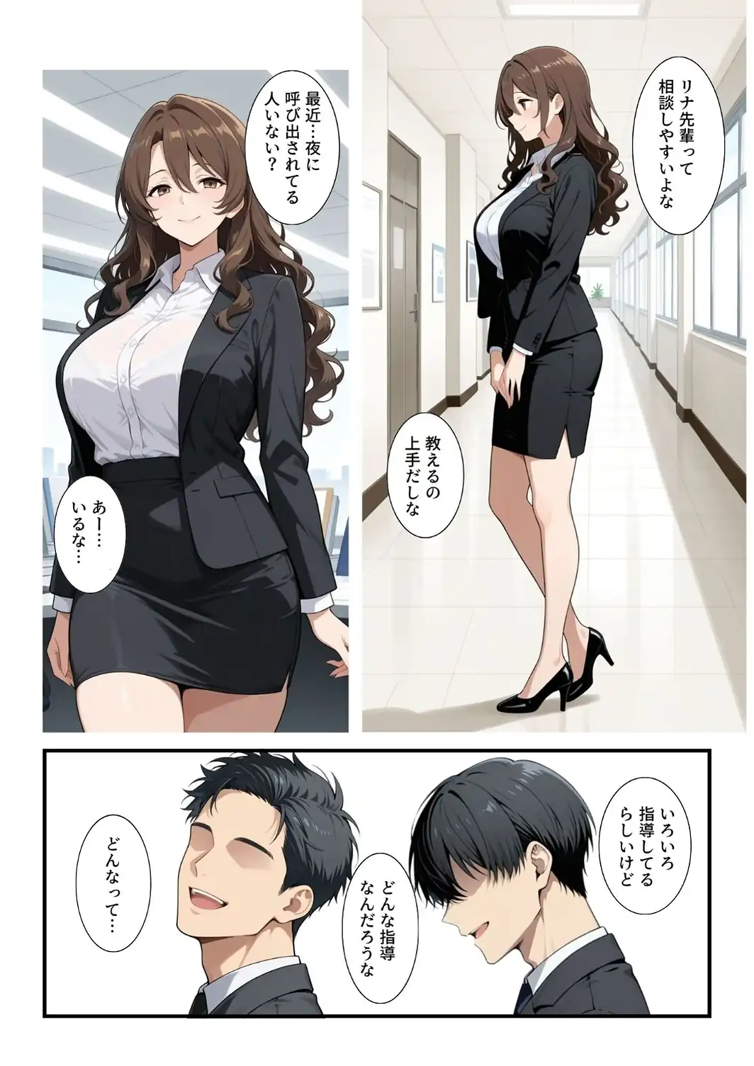ビッチな先輩のエロ過ぎるSEX指導！とある後輩は例外でした？！【モザイク版】-サンプル画像3