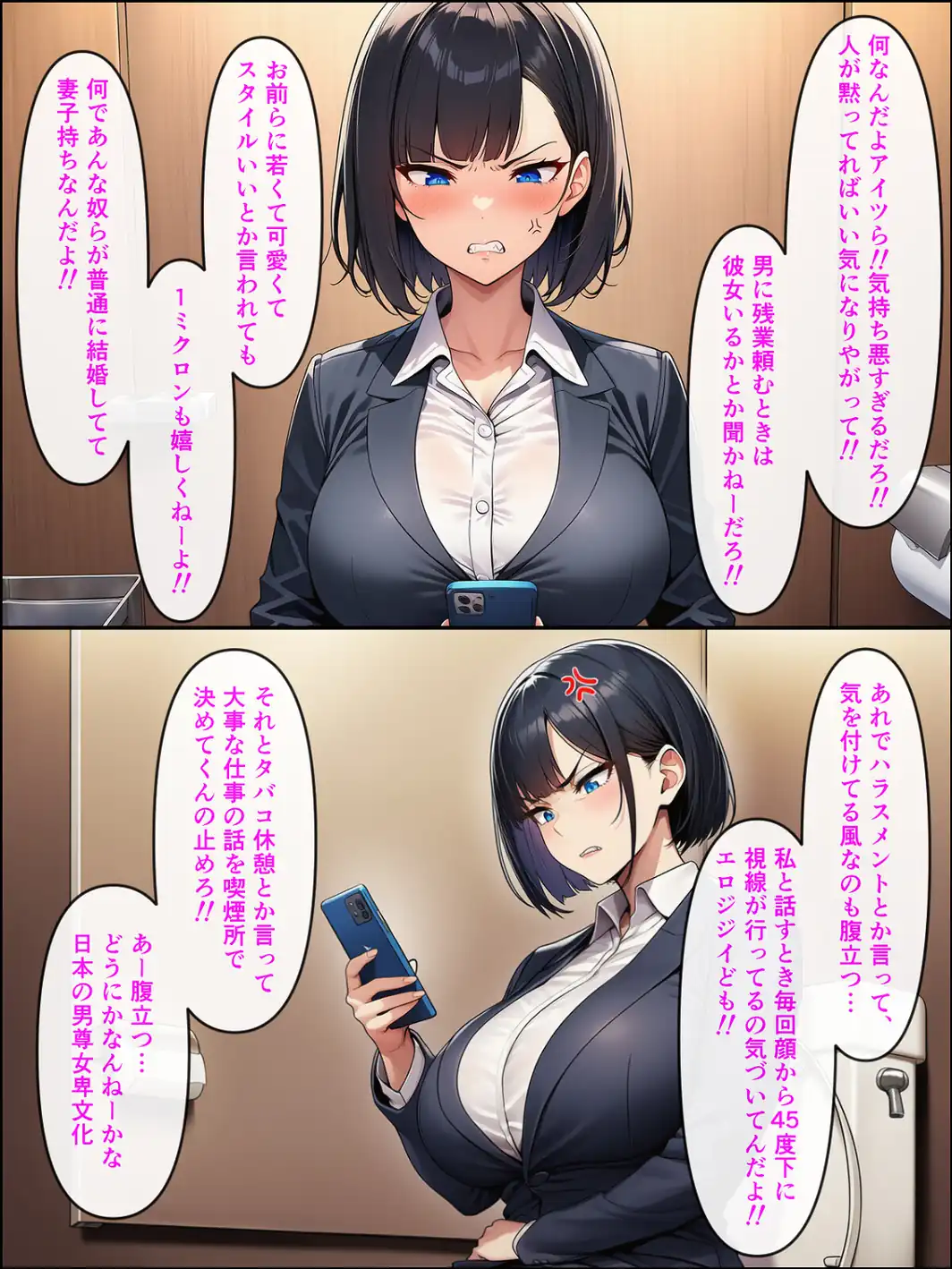アラサーこじらせOLが後輩くんとラブラブエッチする話【モザイク版】-サンプル画像5