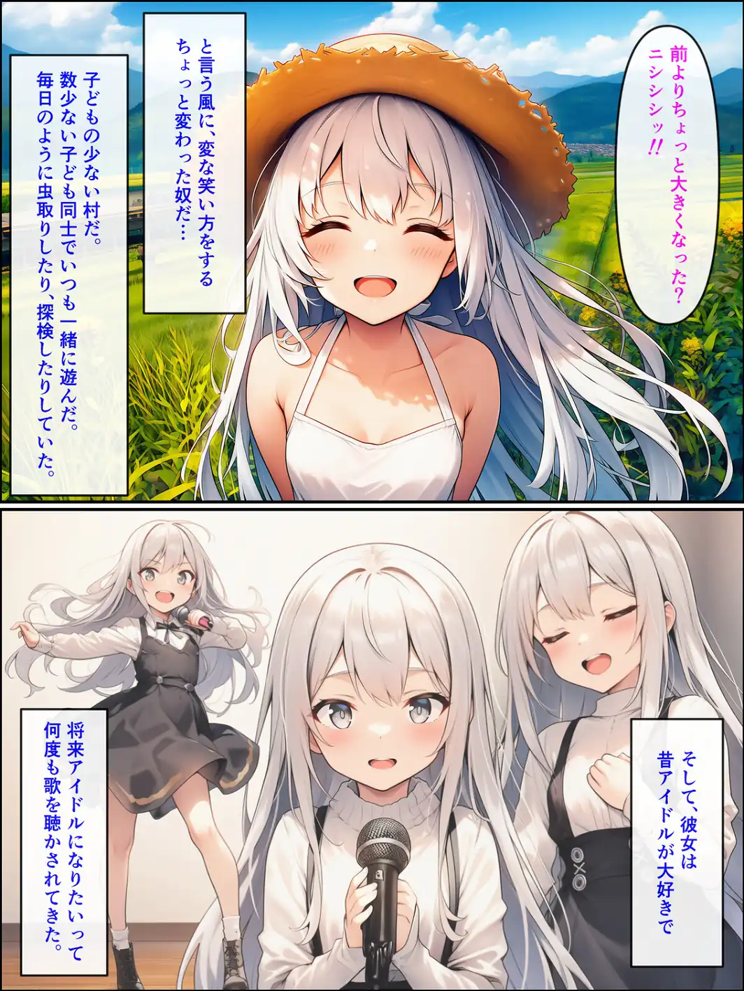 久しぶりに帰った田舎で、幼なじみと思い出巡りする話【モザイク版】-サンプル画像6