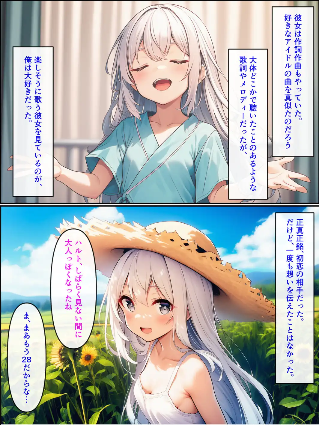 久しぶりに帰った田舎で、幼なじみと思い出巡りする話【モザイク版】-サンプル画像7