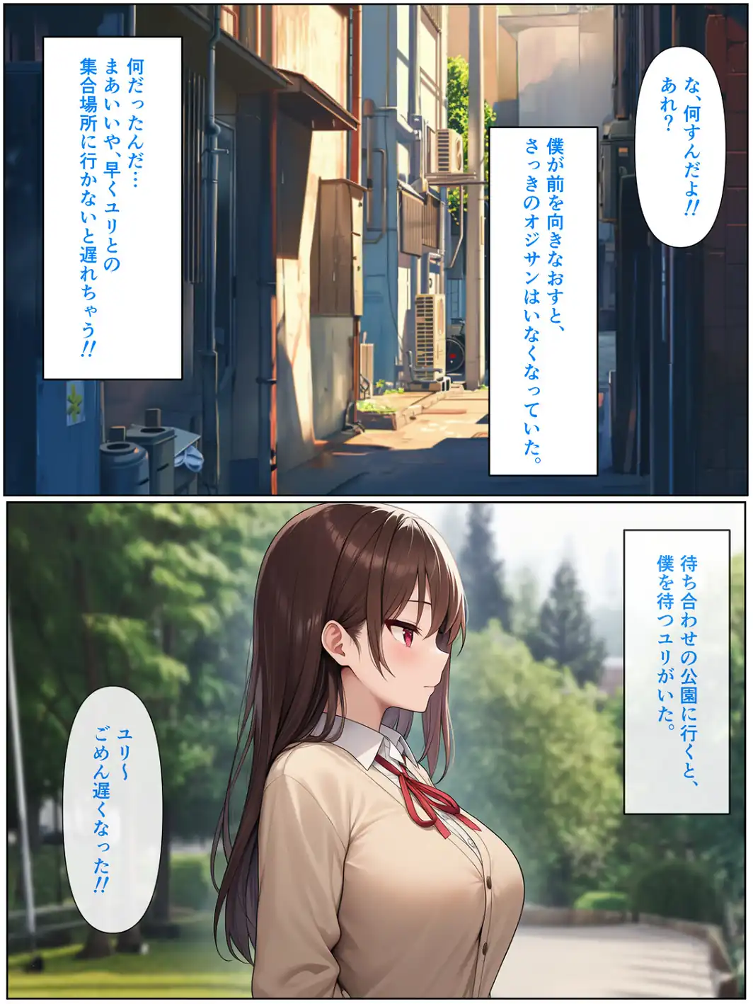 男の僕が女体化ふたなり美少女になったら、憧れの幼なじみに溺愛ラブラブエッチさせられた話【モザイク版】-サンプル画像8