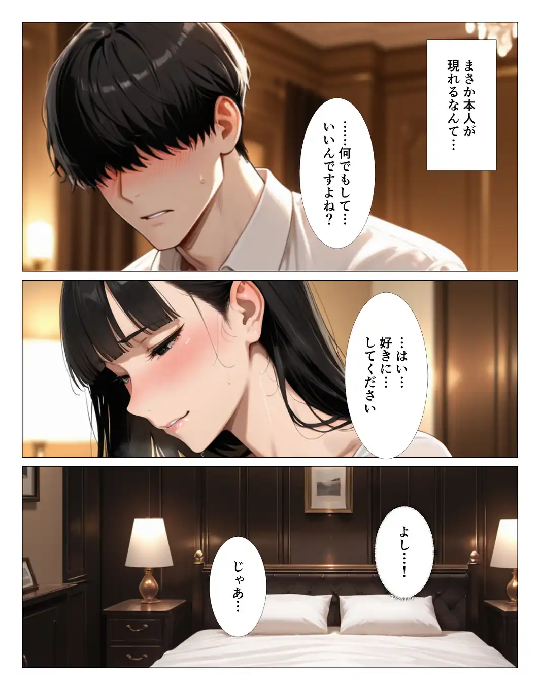 クール系上司がデリヘル嬢だったので爆乳吸って中出しした話【モザイク版】-サンプル画像5